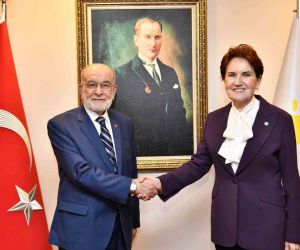 SP Genel Başkanı Karamollaoğlu’ndan Akşener’e ziyaret