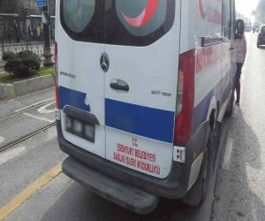 Hasta nakil ambulansının haczedilmesi olayına ilişkin açıklama