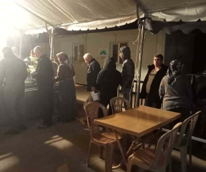 Kayseri Büyükşehir’den deprem bölgesindeki ilk konteyner kentte ilk sahur