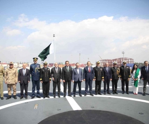 Pakistan Milli Günü, Mersin’de yardım gemisinde kutlandı