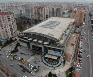 Kayseripark’taki kaçak inşaat havadan görüntülendi