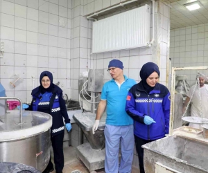 Zabıtalardan fırın ve marketlerde sıkı denetim