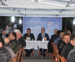 Başkan Oktay ilk iftarını şoför esnafıyla yaptı