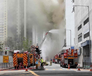 Hong Kong’ta depo yangını: 3 bin 600 kişi tahliye edildi