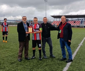 Futbolcu Ömer Bozbey jübilesini yaptı