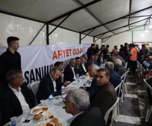 Beyazgül Suruç’ta vatandaşlarla iftar açtı