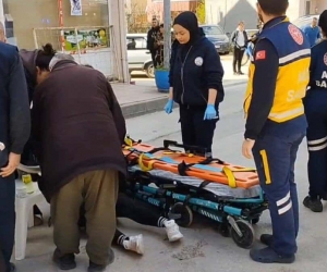 Bulgar sürücünün çarptığı kadın yaralandı