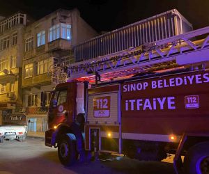 Sinop’ta 2 ayrı ikamette baca yangını