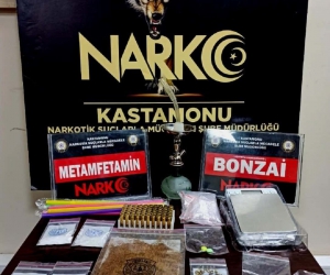 Kastamonu’da uyuşturucu operasyonu: 1 gözaltı