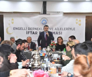Başkan Genç, özel gereksinimli bireylerle iftarda buluştu