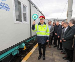 250 konteynerlik kent için Sakarya’dan bir tren daha uğurlandı