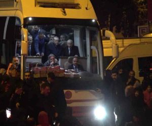 Cumhurbaşkanı Erdoğan, Kilis’ten ayrıldı