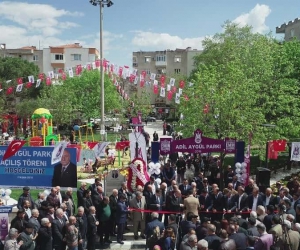Adil Aygül Parkı açıldı