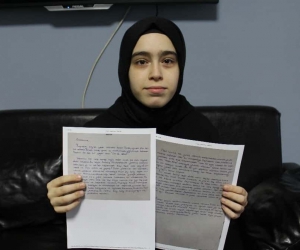 Ecdada yazdığı mektupla birinci oldu