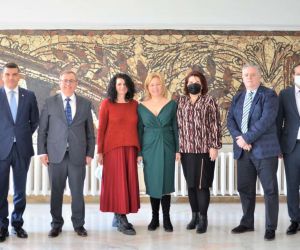 Rektör Tabakoğlu, Romanya Köstence Ovidius Üniversitesi’ni ziyaret etti