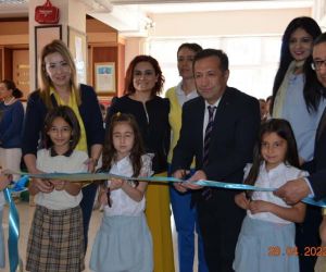 Reşat Benli İlkokulu’nda ‘E-twinning’ sergisi açıldı