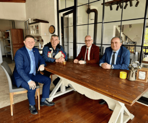 Erkan Dönmez İnegöl eski belediye başkanını ziyaret etti