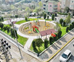 Orhan Alimoğlu Parkı yenilendi