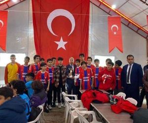 Okullar arası futbol müsabakaları tamamlandı