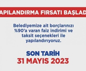 Zeytinburnu Belediyesi’nde vergi borçları için yapılandırma fırsatı başladı