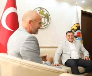 Konsolos Tscherner’den Başkan Yücel’e ziyaret