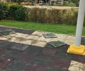 Adana Kozan’da şehidin ismini taşıyan parka zarar verdiler