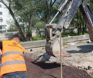 Yalova Belediyesi Aydoğan Caddesi’nde altyapıyı yeniliyor