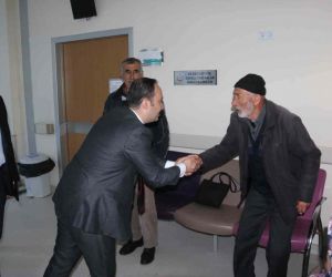 MHP Sivas Milletvekili adayı İpek, hastaları ziyaret etti