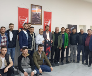 Tepki sonrası Ademoğlu'ndan Orhaniyespor'a ziyaret