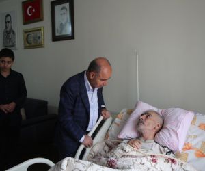 Emniyet Genel Müdürü Aktaş’tan kahraman şehit Fethi Sekin’in babasına ziyaret