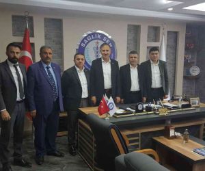 Sağlık Sen Genel Başkanı Durmuş Gaziantep Şubesini ziyaret etti