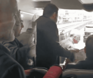 Hüseyin Şahin Erdoğan’ın seçim otobüsünde