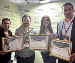 Yalova Makine OSB firması patent fuarında altın madalya kazandı