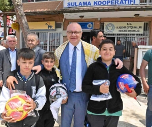 Başkan Ergün’e coşkulu karşılama