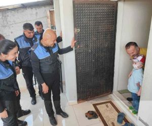 Kardeşinden ilik nakli yapılan küçük Bilal’e polisten sürpriz