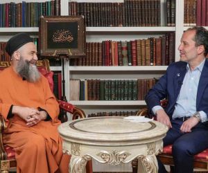 Yeniden Refah lideri Fatih Erbakan’dan Cübbeli Ahmet Hoca’ya ziyaret