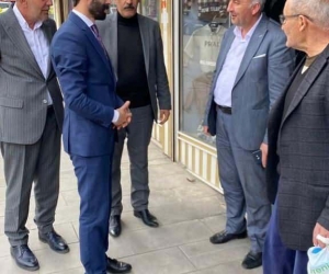 Çakır, Palandöken ve Aziziye’de seçim çalışması yaptı