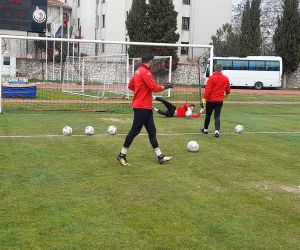 Uşakspor, Vanspor maçı hazırlıklarını sürdürdü