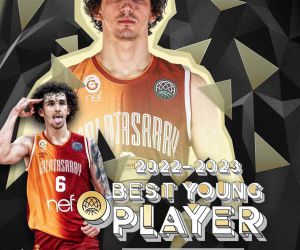 FIBA Basketbol Şampiyonlar Ligi’nde yılın en iyi genç oyuncusu Sadık Emir Kabaca seçildi