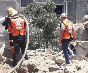 İsrail savaş uçakları Gazze’de sivillerin evlerini bombaladı