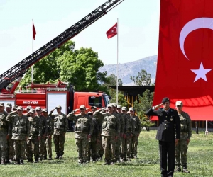 Engellilerin bir günlük temsili askerlik heyecanı