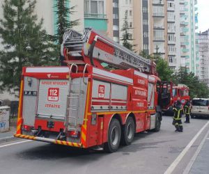 14 katlı binada çıkan yangında 1 kişi yaralandı