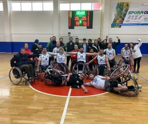 Amedspor tekerlekli sandalye basketbol takımı 1. Lig’de
