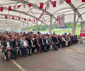 Çatalca’da Cumhurbaşkanı Erdoğan’ın yeniden seçilmesiyle 81 ile ithafen 81 koyun kesildi