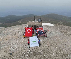 Osmangazili dağcılar Uludağın zirvesinde