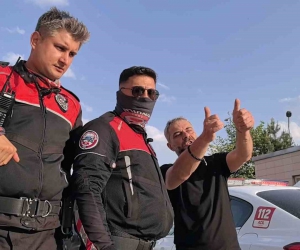 Alkollü sürücü ile polis arasındaki ilginç diyalog kamerada