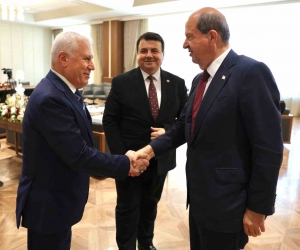 Başkan Bozbey’den KKTC Cumhurbaşkanı Tatar’a ziyaret