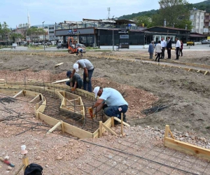 Karacabey Belediyesi’nden turizm sezonu öncesi yoğun mesai