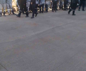 İnegöl’de otobüs fabrikasında grev