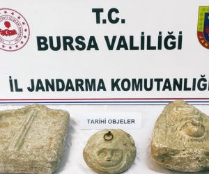 Jandarmadan tarihi eser operasyonu: 2 gözaltı